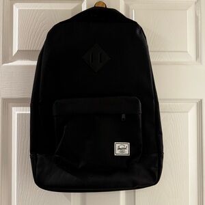 Herschel Supply Company Black Heritage Backpack for